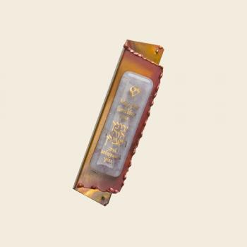 Baby Pink Mezuzah - Copper