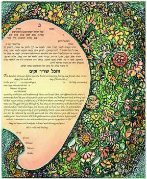 Garden Palette Ketubah