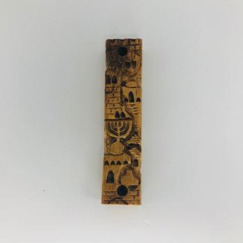 Handcrafted Jerusalem Mezuzah