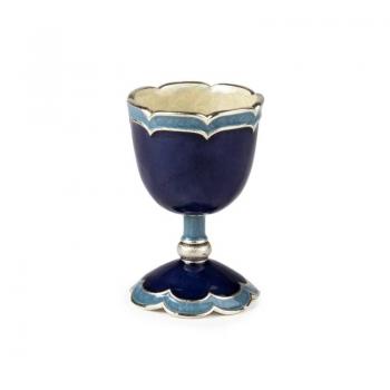 Small Kiddush Cup - Blue