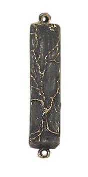 Mezuzah Tree of Life, Oxidized Bronze