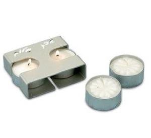 Shabbat Traveling Candle Holders - Aluminum