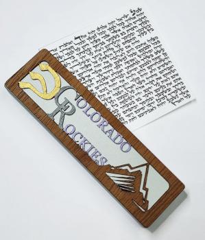 Colorado Rockies Mezuzah