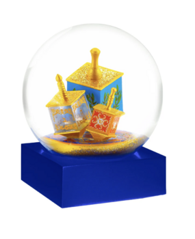 Dancing Dreidels Snow Globe