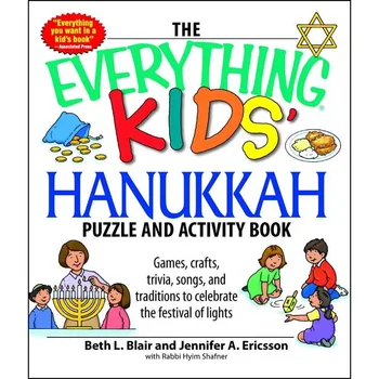 Everything Kids' Hanukkah Puzzle & Activity Book