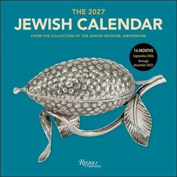 Jewish Calendar 2026–2027 (5787) 16-Month Wall Calendar By Jewish Historical Museum Amsterdam