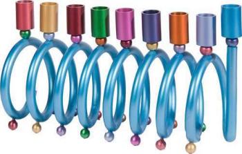 Coil Menorah