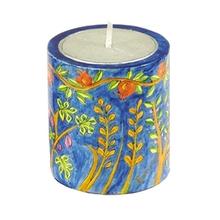 Seven Species Memorial Candle Holder