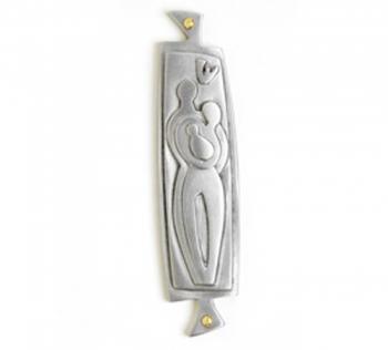 Mezuzah family - Pewter