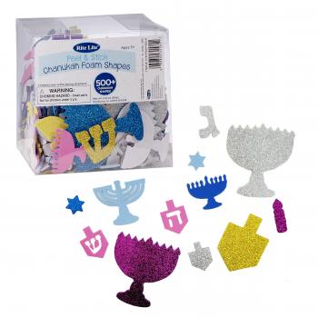 Peel & Stick Chanukah Foam Shapes