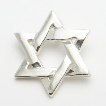 Star of David Pendant - Sterling Silver