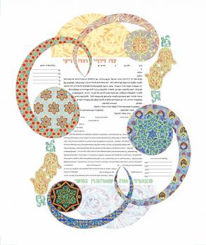 Hand In Hand Ketubah