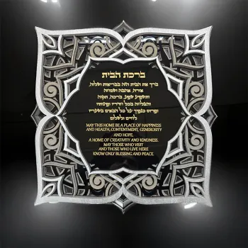 Home Blessing Hebrew/English ברכת הבית