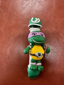 Ninja Turtle Mezuzah