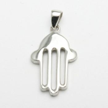 Hamsa - 14kt White Gold