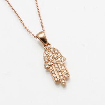 Rose Gold Hamsa - 14kt Gold