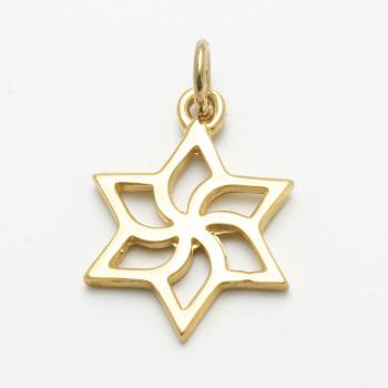 Gold Star of David - 14kt Yellow Gold