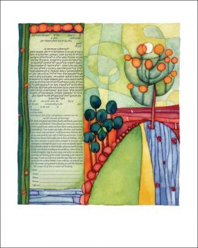 Op Fields Ketubah
