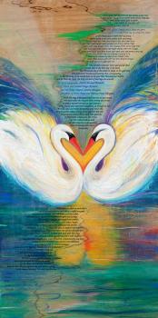 Swans Ketubah