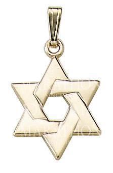 14KT Gold Star of David KP 900