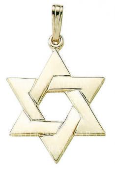 14KT Gold Star of David KP928