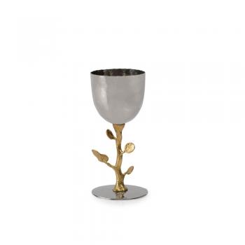 Botanical Leaf Gold Celebration Cup