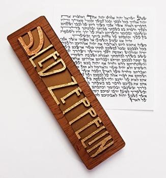 Led Zeppelin - Bronze Mezuzah