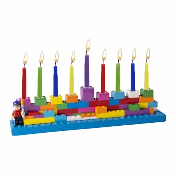 Building Block Menorah
