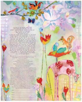 Magical Menagerie Ketubah