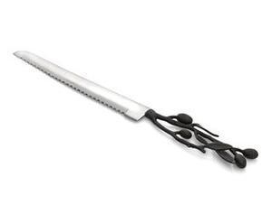 Olive Branch Challah Knife - Stainless Steel