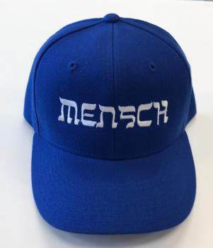 Mensch Baseball Cap in Blue