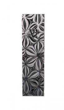 Black & White Stainless Steel Mezuzah by Metalace Art