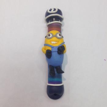 Minion Mezuzah - Fimo Clay