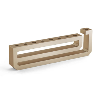 Ness Hanukkah Menorah Champagne