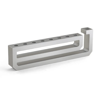 Ness Hanukkah Menorah Silver