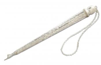 Modern Hammered Torah Pointer