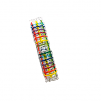 Multicolored Woven Mezuzah