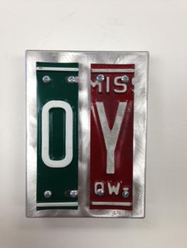 Oy Letter Art - Metal