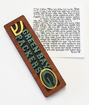 Green Bay Packers - Black Mezuzah