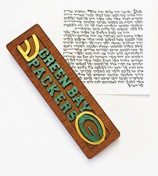 Green Bay Packers - Bronze Mezuzah