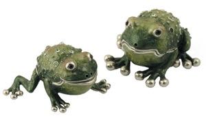 Frog Salt and Pepper Shakers - Passover Gifts