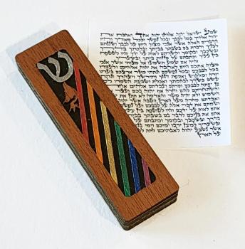 Rainbow Pride Mezuzah