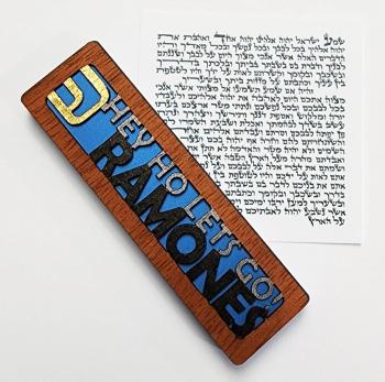 Ramones - HEY HO LET'S GO! Mezuzah