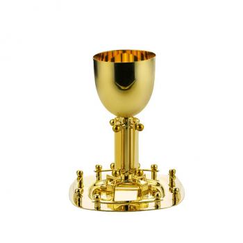 Gold Suspension Wine Cup