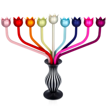 Roses Menorah