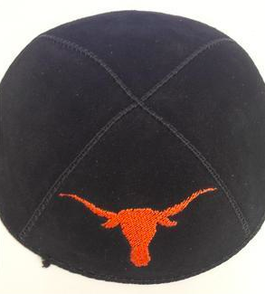 University of Texas at Austin Kippah - Suede