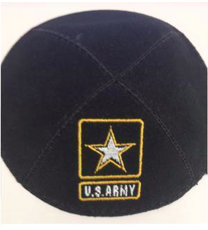 US Army Kippah - Suede