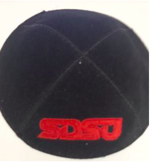 SDSU Kippah - Suede