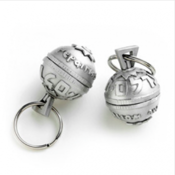 Tikkun Olam Keychain - Pewter