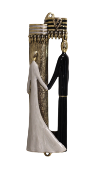 Bride and Groom Wedding Mezuzah